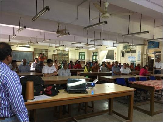 College workshop in Indore