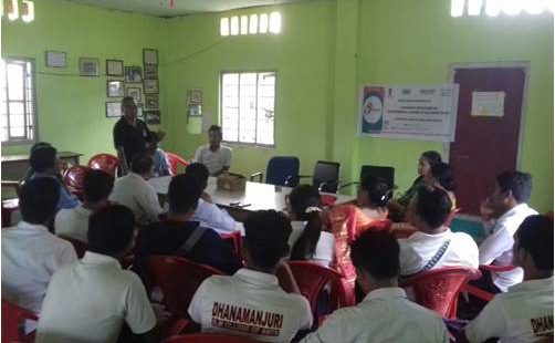 DM College Workshop in Imphal