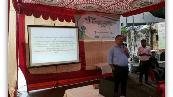 Informal sector workshop in Indore